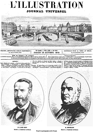 L'Illustration, No. 1600, 25 Ekim 1873 kapak